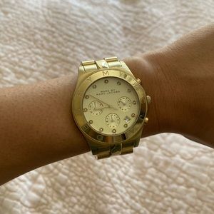 Marc by Marc Jacobs Gold Watch